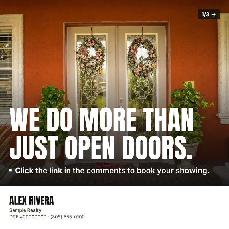 The cover slide: We do more than just open doors.